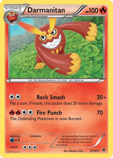 Darmanitan 21/98 Emerging Powers
