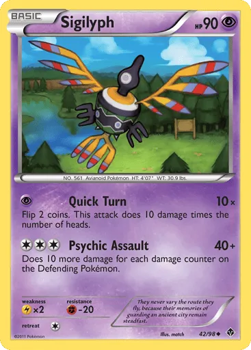 Sigilyph 42/98 Emerging Powers