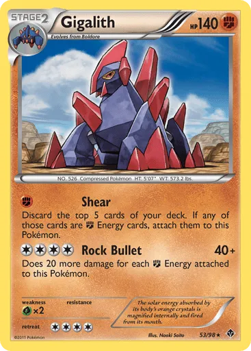 Gigalith 53/98 Emerging Powers
