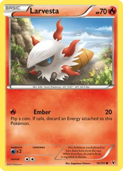 Larvesta 19/101 Noble Victories