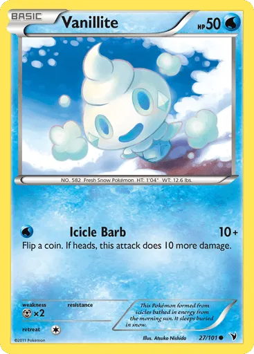 Vanillite 27/101 Noble Victories