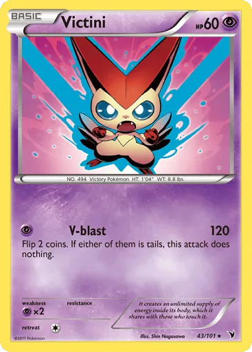 Victini 43/101 Noble Victories