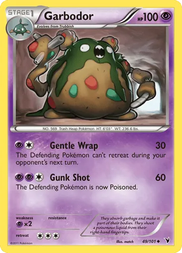Garbodor 49/101 Noble Victories