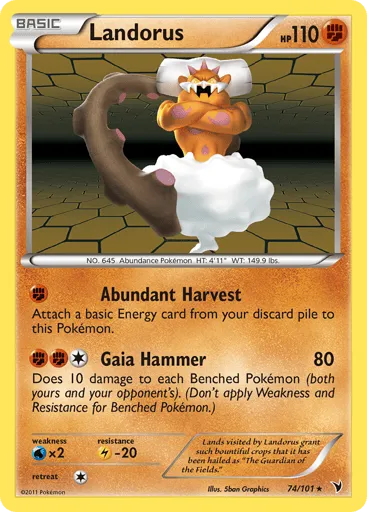 Landorus 74/101 Noble Victories