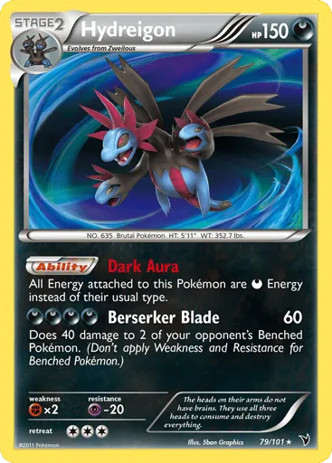 Hydreigon 79/101 Noble Victories