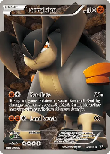 Terrakion 99/101 Noble Victories