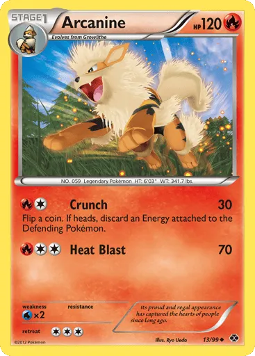 Arcanine 13/99 Next Destinies