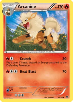 Arcanine 13/99 Next Destinies