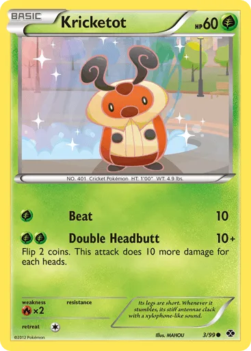 Kricketot 3/99 Next Destinies