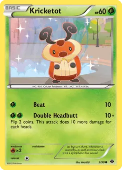 Kricketot 3/99 Next Destinies