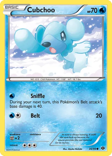 Cubchoo 36/99 Next Destinies