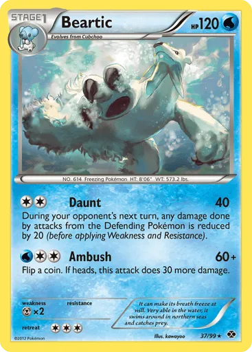 Beartic 37/99 Next Destinies