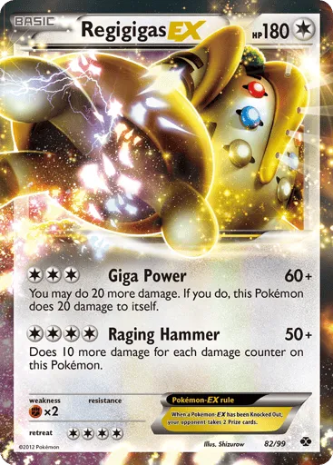 Regigigas-EX 82/99 Next Destinies