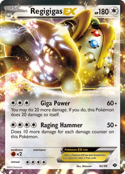Regigigas-EX 82/99 Next Destinies