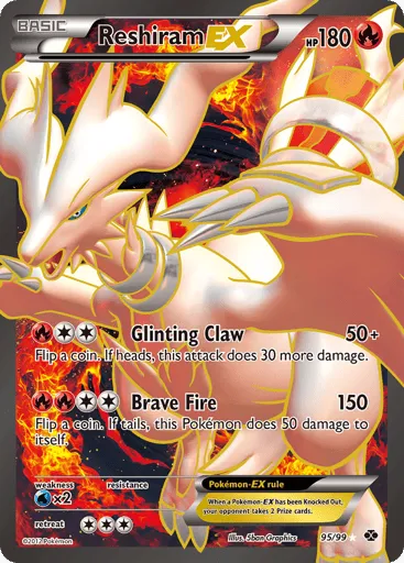 Reshiram-EX 95/99 Next Destinies