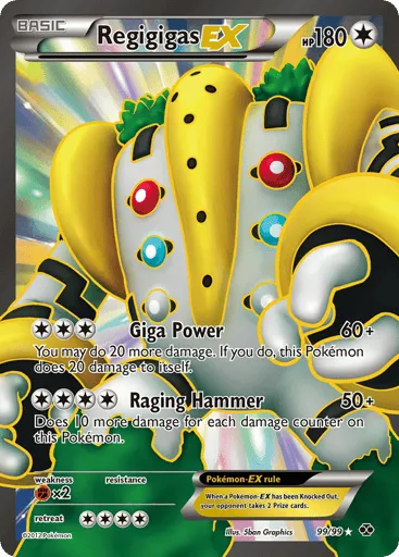 Regigigas-EX 99/99 Next Destinies