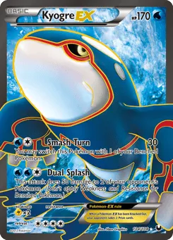 Kyogre-EX 104/108 Dark Explorers