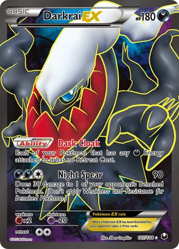 Darkrai-EX 107/108 Dark Explorers