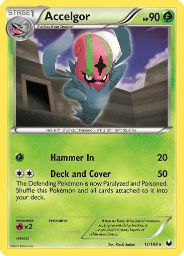 Accelgor 11/108 Dark Explorers