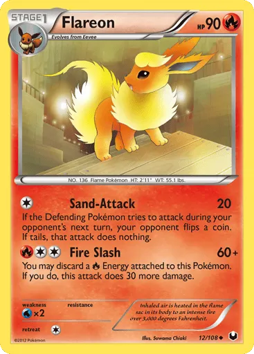 Flareon 12/108 Dark Explorers