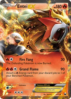Entei-EX 13/108 Dark Explorers