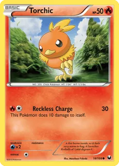 Torchic 14/108 Dark Explorers