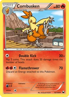 Combusken 16/108 Dark Explorers