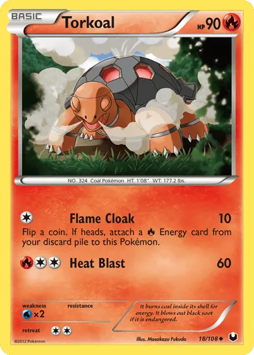 Torkoal 18/108 Dark Explorers