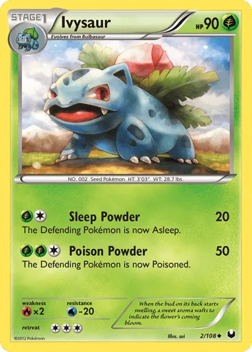 Ivysaur 2/108 Dark Explorers