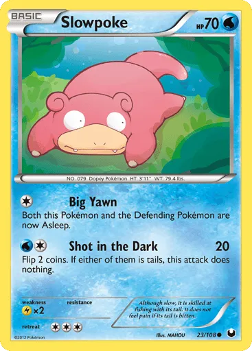 Slowpoke 23/108 Dark Explorers