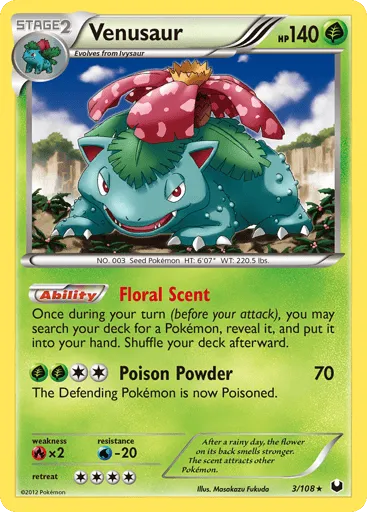 Venusaur 3/108 Dark Explorers