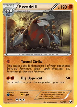 Excadrill 56/108 Dark Explorers