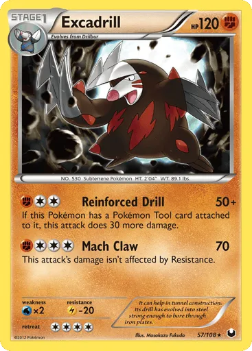 Excadrill 57/108 Dark Explorers