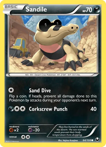 Sandile 64/108 Dark Explorers