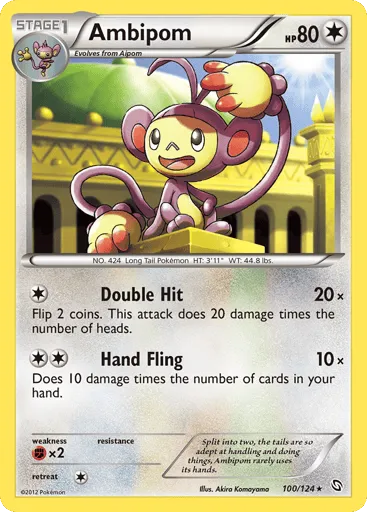 Ambipom 100/124 Dragons Exalted