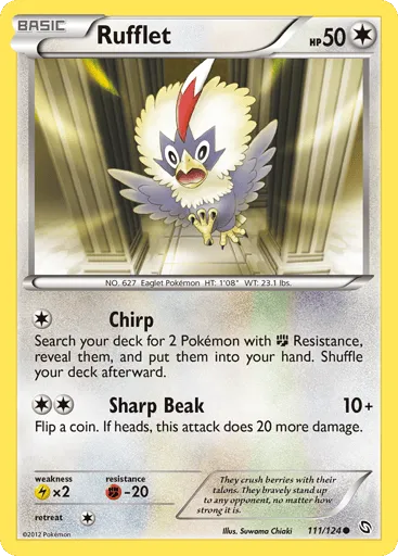 Rufflet 111/124 Dragons Exalted