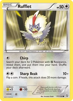 Rufflet 111/124 Dragons Exalted