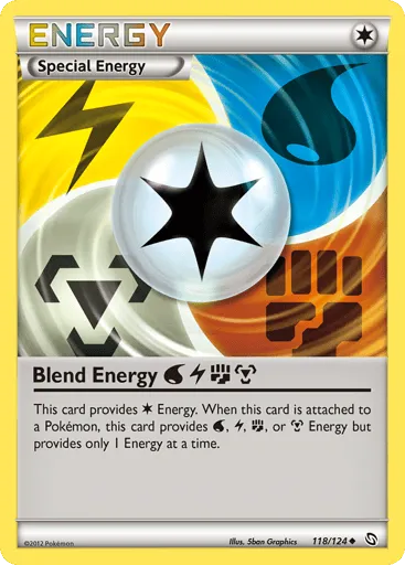 Blend Energy WaterLightningFightingMetal 118/124 Dragons Exalted