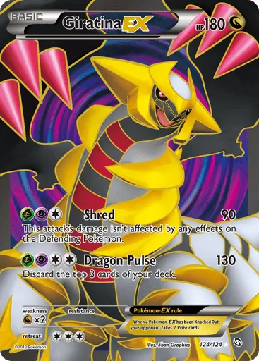 Giratina-EX 124/124 Dragons Exalted