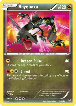 Rayquaza 128/124 Dragons Exalted