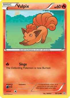 Vulpix 18/124 Dragons Exalted