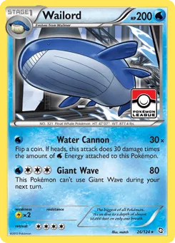 Wailord 26/124 Dragons Exalted