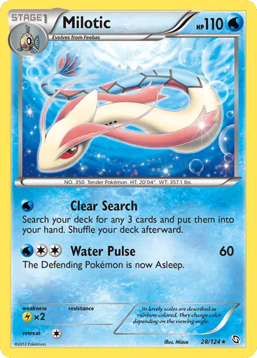 Milotic 28/124 Dragons Exalted