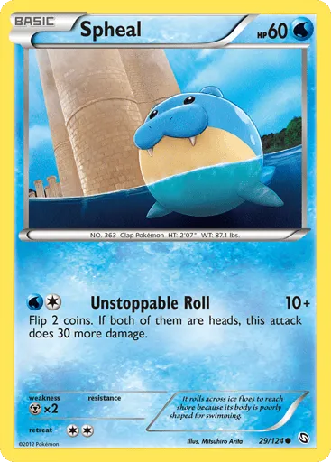 Spheal 29/124 Dragons Exalted