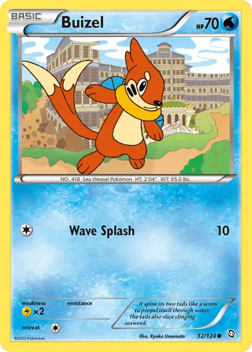 Buizel 32/124 Dragons Exalted