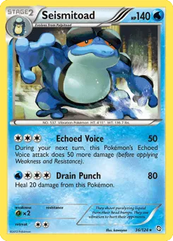 Seismitoad 36/124 Dragons Exalted