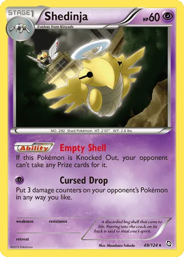 Shedinja 48/124 Dragons Exalted