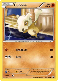 Cubone 60/124 Dragons Exalted