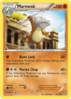 Marowak 61/124 Dragons Exalted