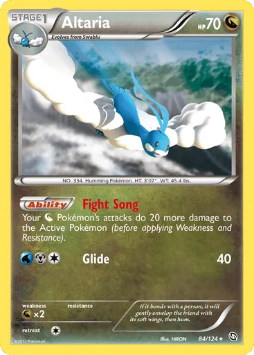 Altaria 84/124 Dragons Exalted